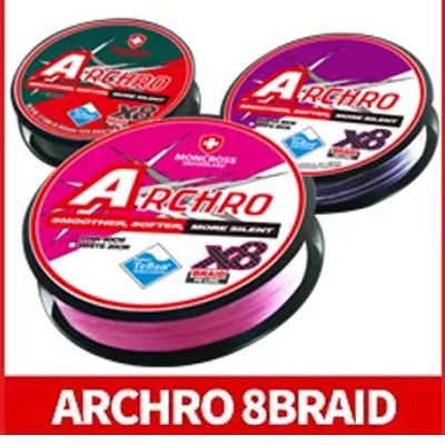 [몽크로스] ARCHRO 아크로 150m 핑크+화이트 8합사