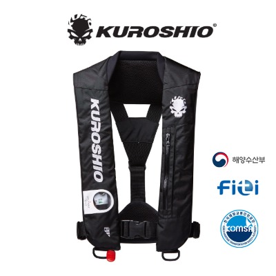 [쿠로시오] KURO - A01 팽창식구명조끼 (착용성향상형)해양수산부 형식승인