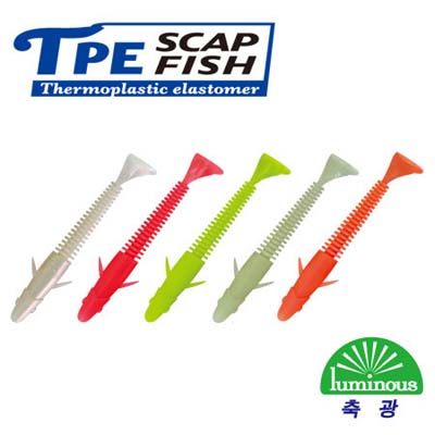 [피나투라] TPE 스캅피시(Scap fish) 웜